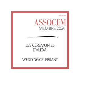 Badge Assocem WEDDING CELEBRANT